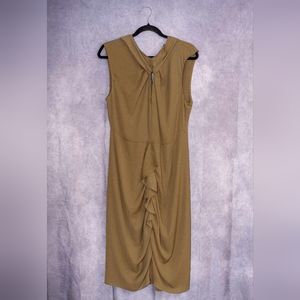 INSPR by Natalie Off Duty Olive cocktail dress size Large